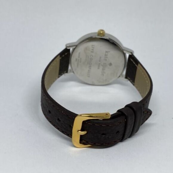 Kate Spade New York Gramercy 0005 Womens Brown Leather Analog Quartz Watch VK139 main image 10